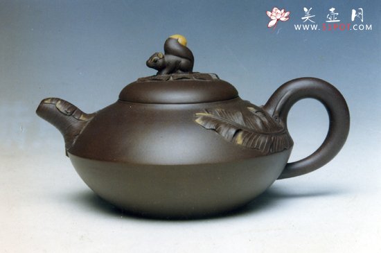 紫砂壶图片：逸趣壶 - 宜兴紫砂壶网