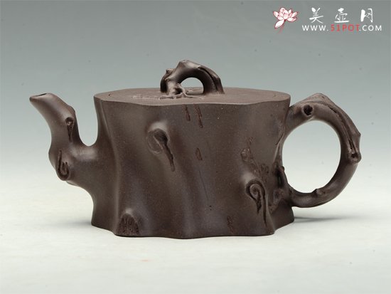 紫砂壶图片：梅桩 - 宜兴紫砂壶网