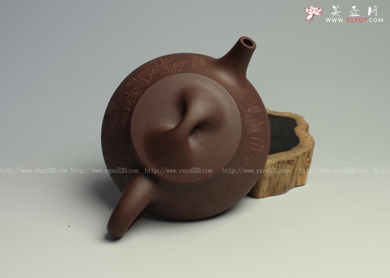 紫砂壶图片：全手工《石瓢》 - 宜兴紫砂壶网