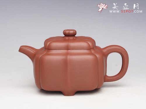 紫砂壶图片：乾方筋纹 - 宜兴紫砂壶网