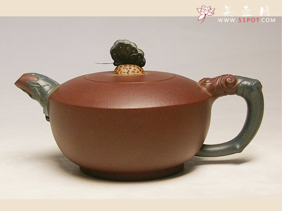紫砂壶图片：彩蝶 - 宜兴紫砂壶网
