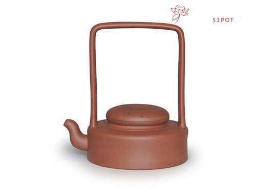 紫砂壶图片：明珠提梁壶 泥料：... - 宜兴紫砂壶网