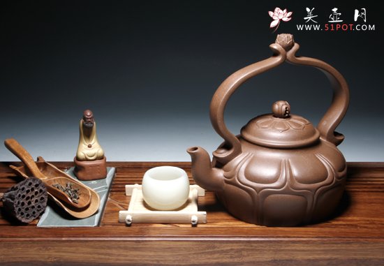 紫砂壶图片：净心莲 - 宜兴紫砂壶网