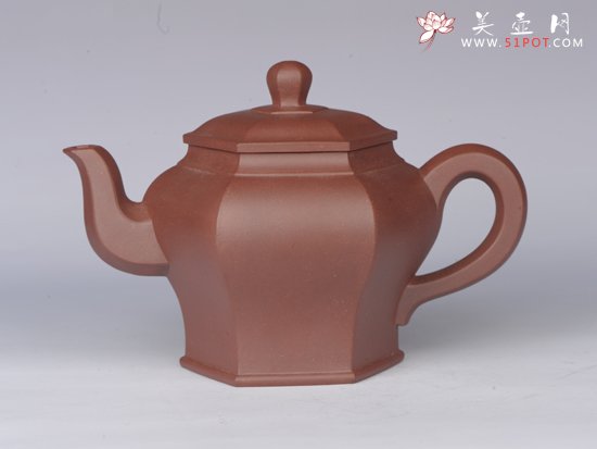 紫砂壶图片：六方宫灯 - 宜兴紫砂壶网