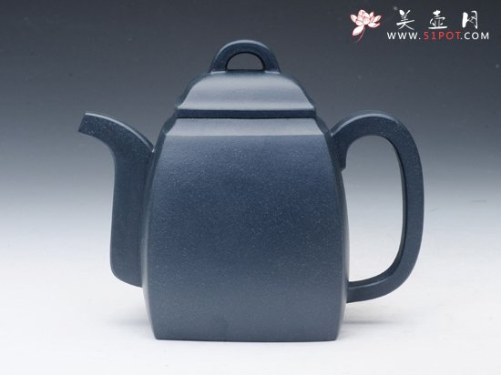 紫砂壶图片：汉方 400CC - 宜兴紫砂壶网