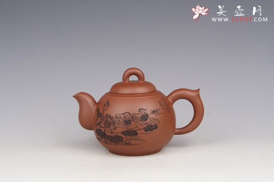 紫砂壶图片：鸳鸯 - 宜兴紫砂壶网