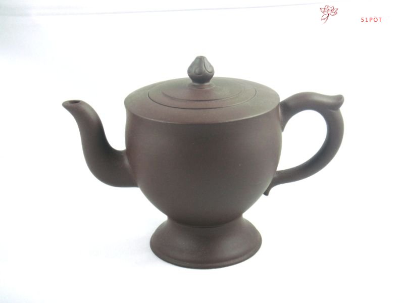 紫砂壶图片：奖杯(拼紫泥)250CC - 宜兴紫砂壶网