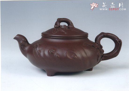 紫砂壶图片：桃趣 - 宜兴紫砂壶网
