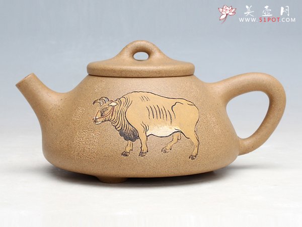 紫砂壶图片：劲牛系列 - 宜兴紫砂壶网