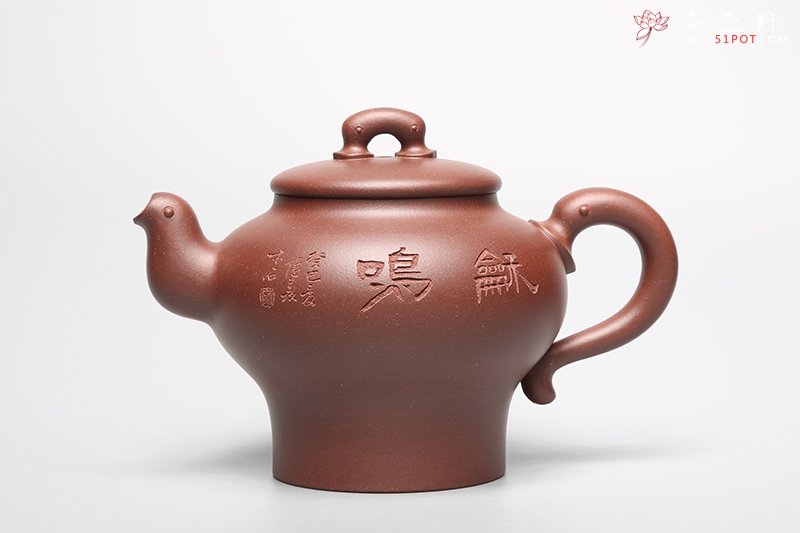 紫砂壶图片：凤鸣如意 - 宜兴紫砂壶网