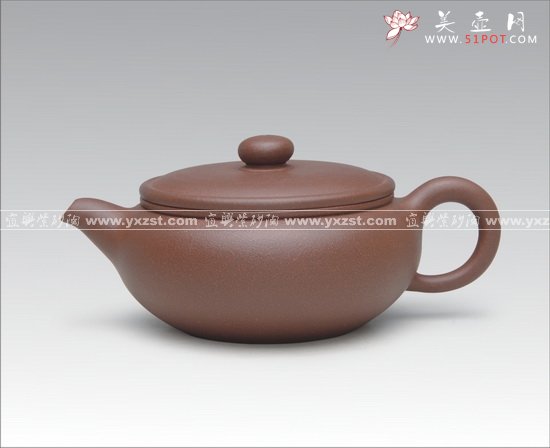 紫砂壶图片：扁鼓 - 宜兴紫砂壶网