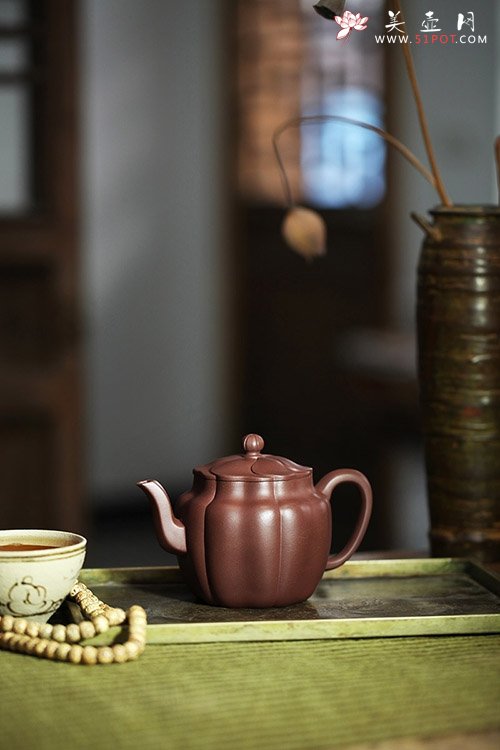 紫砂壶图片：菱花 - 宜兴紫砂壶网