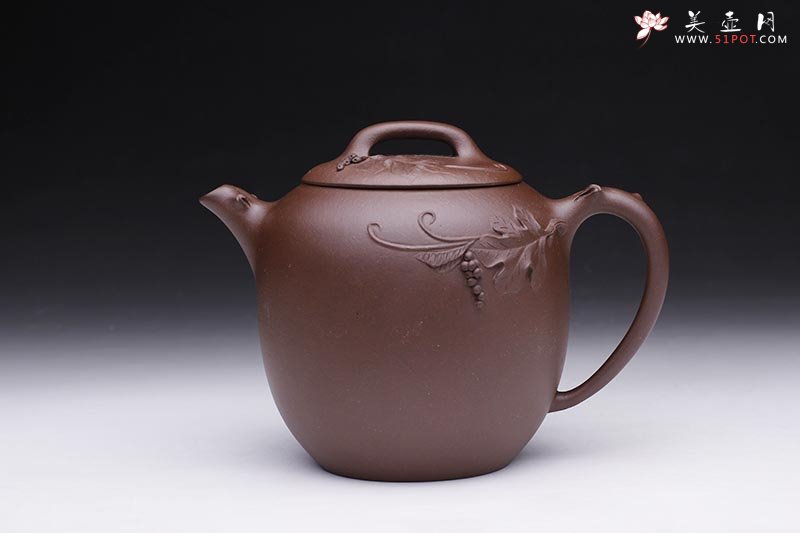 紫砂壶图片：葡萄壶 - 宜兴紫砂壶网