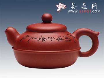 紫砂壶图片：线圆壶 - 宜兴紫砂壶网