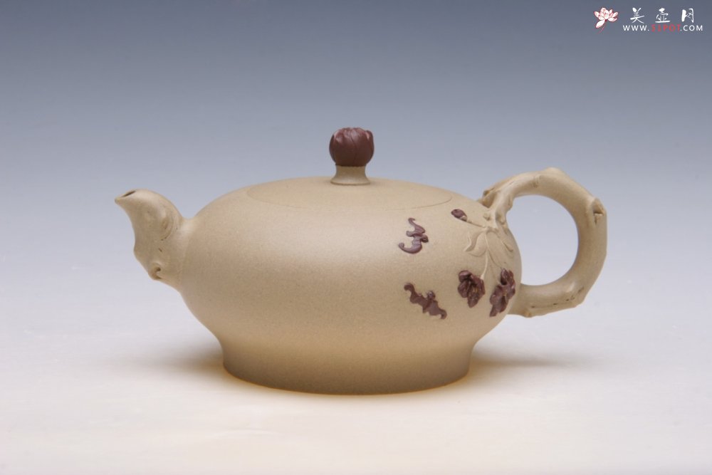 紫砂壶图片：鸿福满堂 - 宜兴紫砂壶网