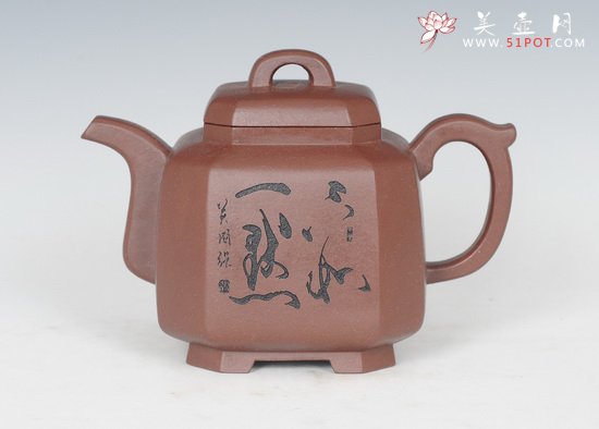 紫砂壶图片：福临八方 - 宜兴紫砂壶网