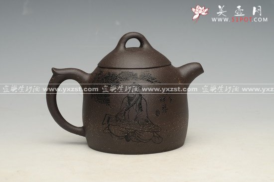 紫砂壶图片：秦权 - 宜兴紫砂壶网