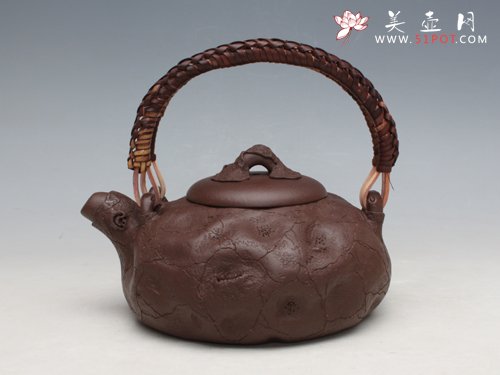 紫砂壶图片：知春提梁 - 宜兴紫砂壶网