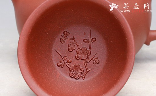 紫砂壶图片：梅花杯 - 宜兴紫砂壶网