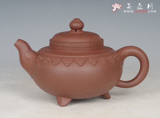 紫砂壶图片：云肩如意 - 宜兴紫砂壶网