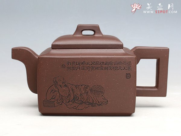 紫砂壶图片：亚明四方 - 宜兴紫砂壶网