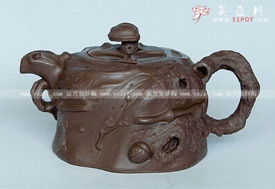 紫砂壶图片：桃园三结义 - 宜兴紫砂壶网