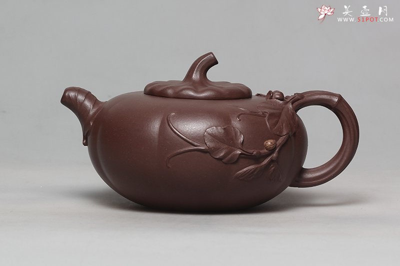 紫砂壶图片：南瓜 - 宜兴紫砂壶网
