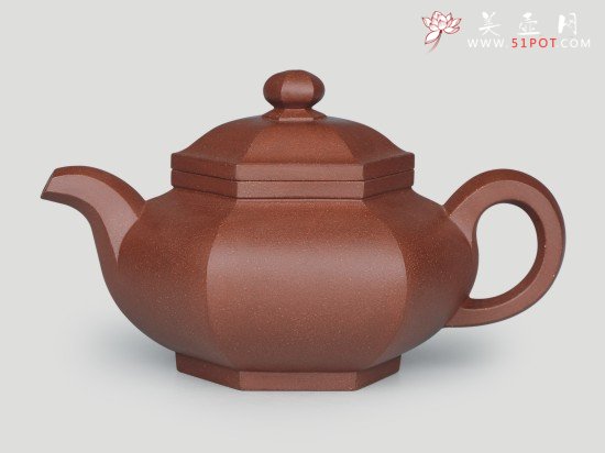紫砂壶图片：六方 - 宜兴紫砂壶网