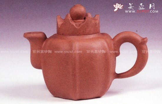 紫砂壶图片：僧帽壶 - 宜兴紫砂壶网