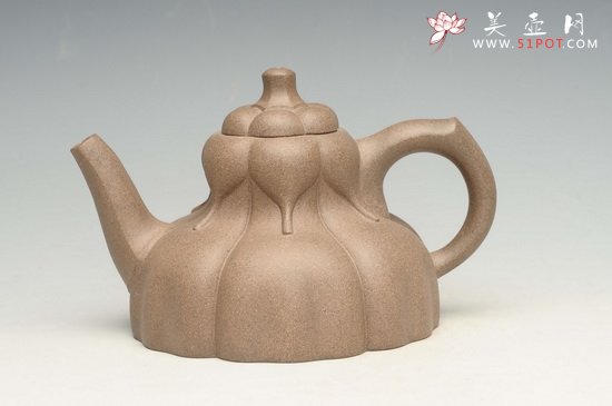 紫砂壶图片：玉兰壶 - 宜兴紫砂壶网