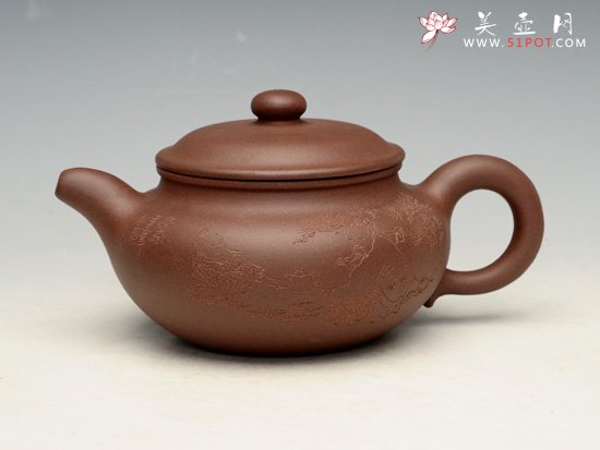 紫砂壶图片：仿古紫泥 - 宜兴紫砂壶网