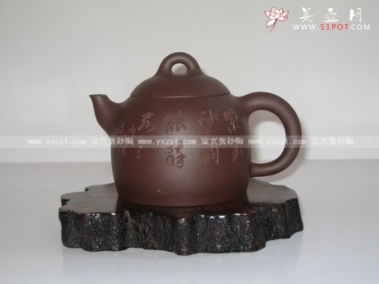 紫砂壶图片：秦权2 - 宜兴紫砂壶网