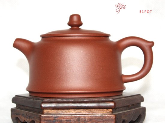 紫砂壶图片：底槽青 金钟壶 - 宜兴紫砂壶网