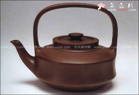 紫砂壶图片：提壁壶 - 宜兴紫砂壶网