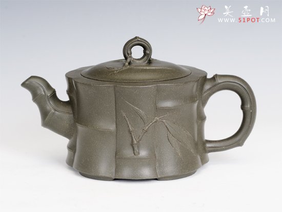 紫砂壶图片：竹报平安 - 宜兴紫砂壶网