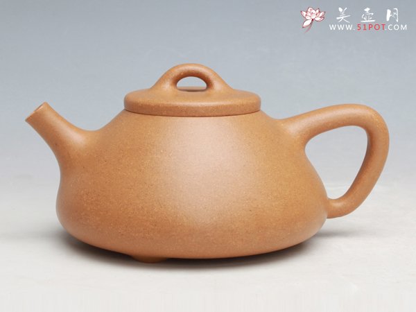 紫砂壶图片：石 瓢（段泥） - 宜兴紫砂壶网