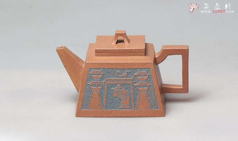 紫砂壶图片：方鼎 - 宜兴紫砂壶网