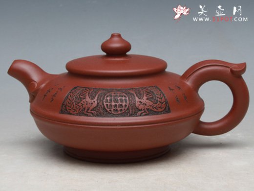 紫砂壶图片：游龙戏珠 - 宜兴紫砂壶网