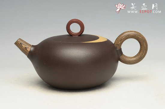 紫砂壶图片：日月同辉 - 宜兴紫砂壶网