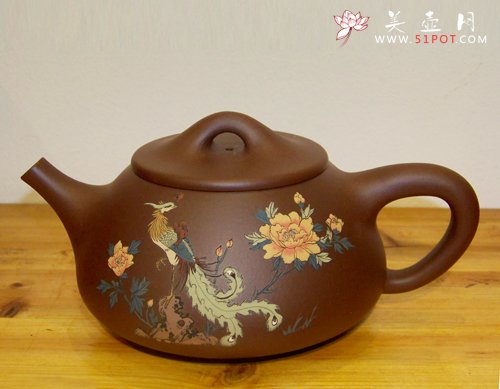 紫砂壶图片：大石瓢 - 宜兴紫砂壶网