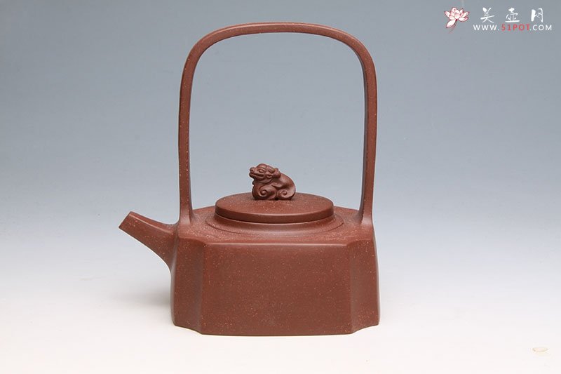 紫砂壶图片：神韵提梁 - 宜兴紫砂壶网