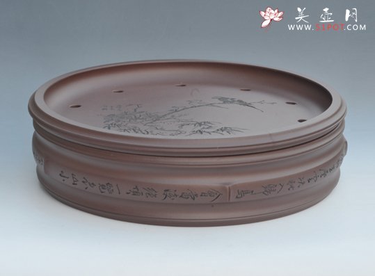 紫砂壶图片：圆竹 副本 - 宜兴紫砂壶网