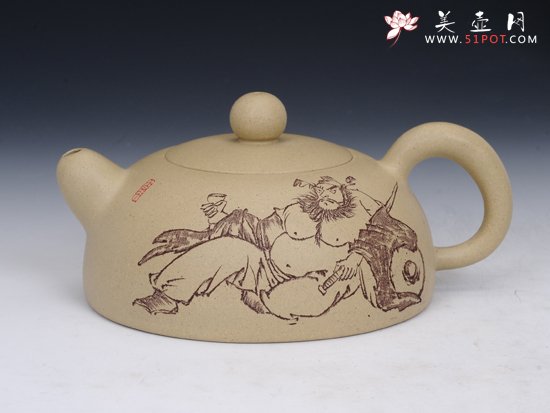 紫砂壶图片：半月 - 宜兴紫砂壶网