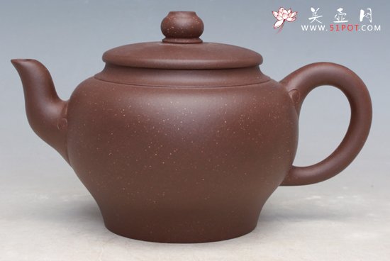 紫砂壶图片：笑樱如意 - 宜兴紫砂壶网