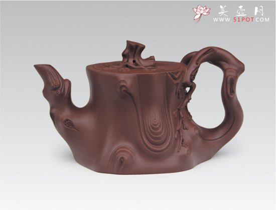 紫砂壶图片：梅桩 - 宜兴紫砂壶网