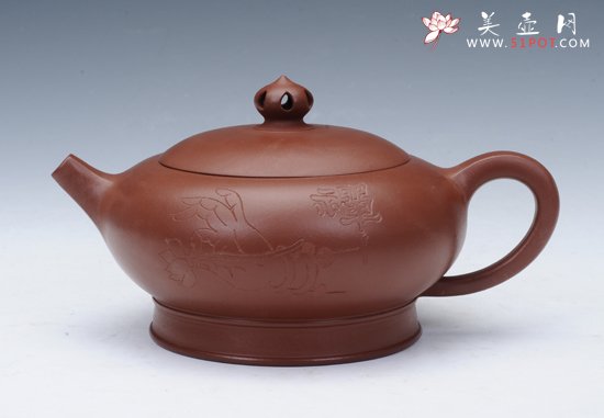 紫砂壶图片：宫灯壶 - 宜兴紫砂壶网