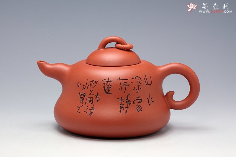 紫砂壶图片：曼生葫芦 - 宜兴紫砂壶网