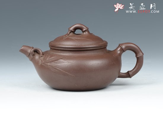 紫砂壶图片：竹鼓 - 宜兴紫砂壶网