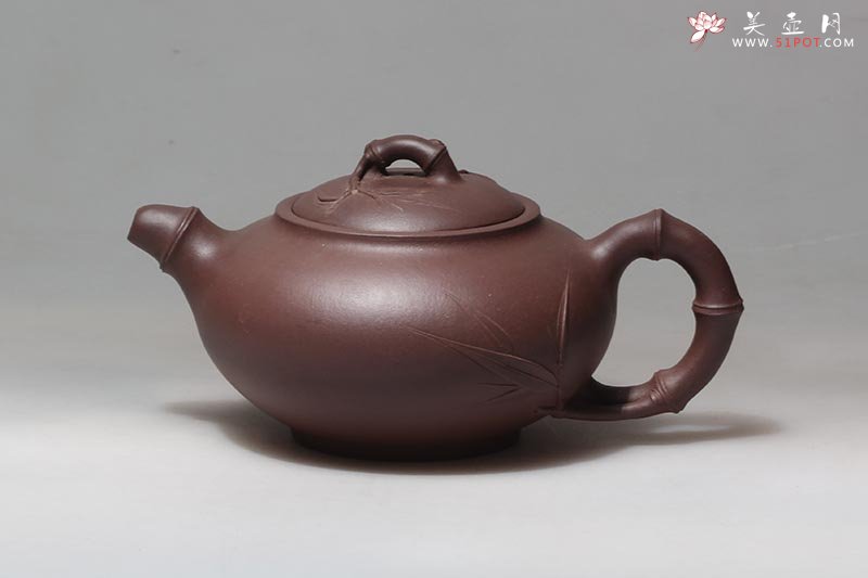 紫砂壶图片：秋竹壶 - 宜兴紫砂壶网