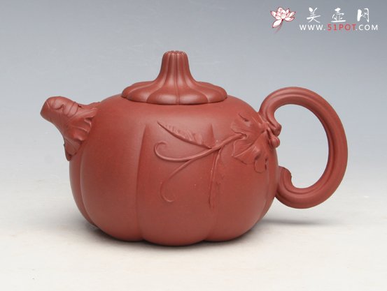 紫砂壶图片：小南瓜 副本 - 宜兴紫砂壶网